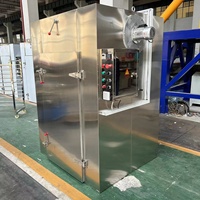 Industriële heteluchtcirculatie droogoven met elektrische verwarming en constante temperatuur voor fruit, groenten en vis