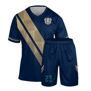 Conjuntos de Uniformes de Fútbol Personalizables de Alta Calidad, Cómodos y Sostenibles, Servicio OEM, Color y Logotipo Personalizados por Sublimación, Unisex - Product Image 5