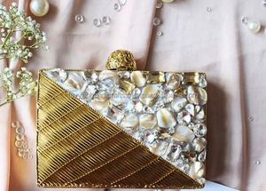 Pochette de soirée en résine et strass pour femme, sac à main léger tendance pour mariage, style à la mode, vente chaude - Product Image 4