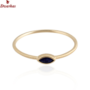 Trendy fine jewelry minimalist gold plated 925 sterling silver natural <b>labradorite</b> gemstone matte finish <b>ring</b> ready stock - Product Image 5