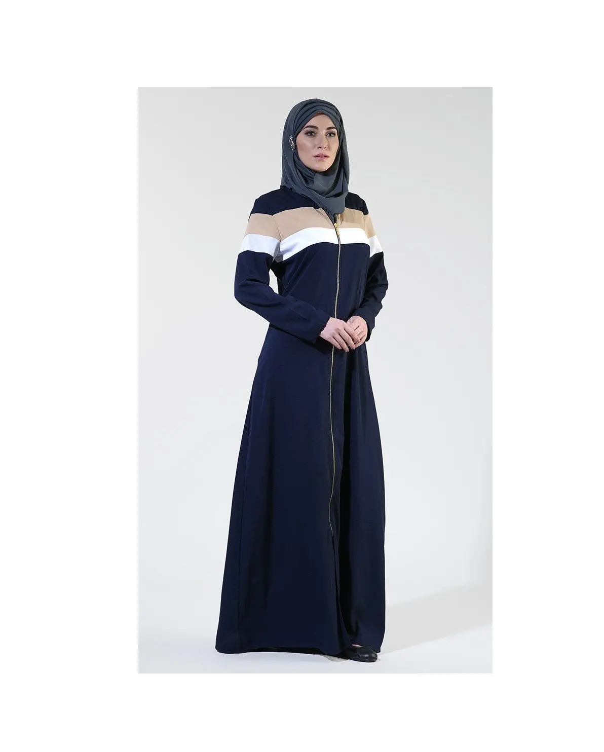 Melhor Moda Feminina Vestuário Islâmico Abaya Atacado Preço Barato Mulheres Manga Longa Abaya