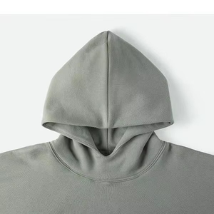 Sudaderas con Capucha para Hombre, 100% Algodón, Antibolitas, Suaves, Lisas, Holgadas, de Manga Larga, con Capucha, para Otoño, con Logotipo Personalizado, de Felpa - Product Image 5