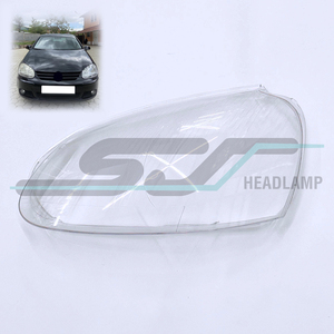 Couvercle de phare neuf pour Volkswagen Golf 5 2007-2011 lentille de lampe frontale pour coque en verre - Product Image 4