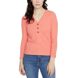 Camicia Casual da Donna Sanctuary Aiden con Bottoni in Avorio Rosa Taglia X-Small - Product Image 1