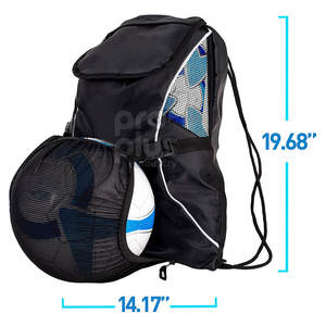Bolsa de Baloncesto para Jugadores con Espacio Adicional para Uniforme, Zapatos y Accesorios, Bolsa Deportiva para Baloncesto - Product Image 4