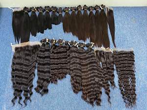 Cheveux humains Remy alignés sur les cuticules, ondulés naturels, non traités, trame simple, cheveux vierges bruts du Vietnam, qualité 10A, durée de vie 3-5 ans, vente en gros - Product Image 4