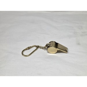 พวงกุญแจนกหวีดทองเหลืองขัดเงาสำหรับการเดินเรือพวงกุญแจไม้โลหะปรับแต่งโลโก้ได้ตามต้องการ - Product Image 3