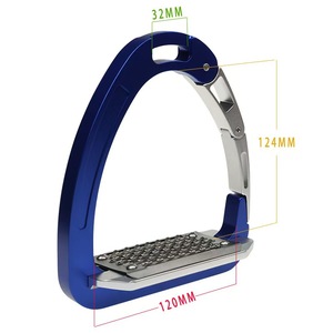 Étriers de sécurité électriques en aluminium 6061 avec patins en acier inoxydable, taille 12 cm, pour l'équitation – Vente chaude - Product Image 4