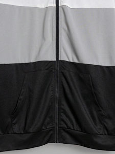 เสื้อมีฮู้ดและสเวตเตอร์บล็อกสีขนาดใหญ่พิเศษสำหรับผู้หญิง - Product Image 5