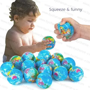 geographic educational toy May the world in Peace international activities free gift the earth squeeze ball stress ball