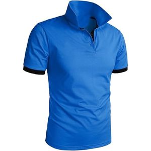 Polo deportivo personalizado de alta calidad para hombre, manga corta, secado rápido, seda helada, 100% algodón - Product Image 6