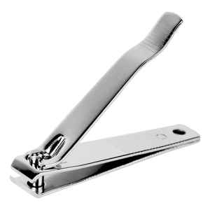 Cortaúñas recto de acero ultra afilado profesional cortaúñas de dedo de plata resistente cortadores de uñas acrílico herramientas de manicura - Product Image 5