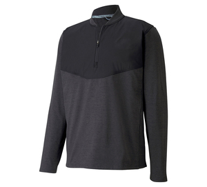 Men's Regular Fit 1/4 <b>Zip</b> Stand Collar Hoodie 100% Polyester Sweatshirt <b>Zip</b> Closure with Kangaroo Pocket for Winter OEM Service - Product Image 1