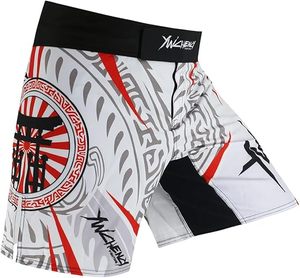 Pantalones Cortos Deportivos de Alta Calidad para Hombre, MMA, Boxeo, Logotipo Personalizado, Impresión Sublimada, Cintura Elástica, Tela Oxford Transpirable 100% - Product Image 1
