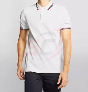 Polo en coton personnalisé avec Logo brodé à manches longues pour hommes, Logo imprimé, vente en gros - Product Image 2