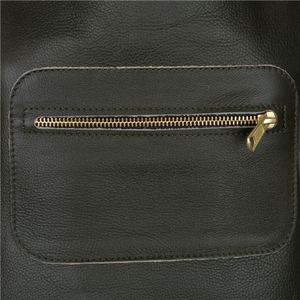 Tablier en cuir classique avec poche poitrine zippée et grande poche pour outils idéal pour barbecue barman Restaurant Chef Wear - Product Image 4