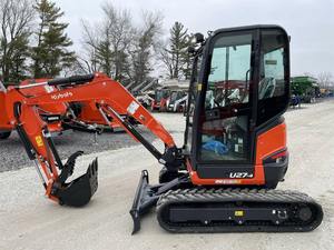 Miniexcavadora Kubota U27-4 de Alta Calidad, 4 Toneladas, Usada, con Pocas Horas, Miniexcavadora de Orugas Yanmar, Excavadora Kubota - Product Image 6