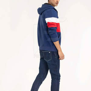 Sudaderas con capucha personalizadas de estilo callejero para hombre, sudaderas con cremallera de invierno para hombre, ropa al por mayor, sudaderas con capucha para jóvenes en blanco - Product Image 5