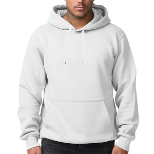 Offre Spéciale Sweats à capuche pour hommes poids lourd Logo personnalisé Broderie 3D Motif solide-Style Streetwear Polyester tricoté en relief Hiver - Product Image 6