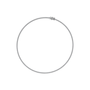 2025 élégant luxe VVS D Moissanite Tennis collier pour femmes 950 platine chaînes fines sur mesure fabriqué en inde IGI certifié - Product Image 3