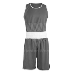 Uniforme de Boxeo en Oferta, Conjunto de Camiseta y Pantalones Cortos para Kickboxing, Ejercicio, Deportes, Entrenamiento de Combate, Uniformes de Boxeo - Product Image 3