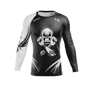 Haute qualité fantaisie Rash Guard Costume t-shirt hommes imprimé Rash Guard et chemise de Compression pour hommes - Product Image 1