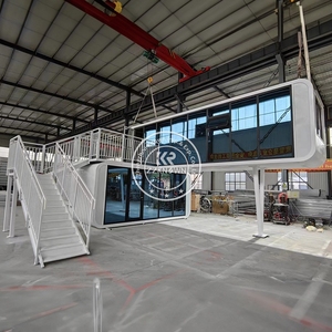 Maison préfabriquée modulaire de haute qualité 2025, conteneur mobile, hôtel moderne de luxe, capsule spatiale - Product Image 2