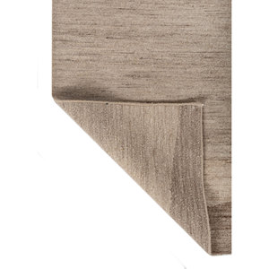 พรมขนสัตว์ถักมือสีเบจและสีน้ำตาลลายแบบนามธรรมขนาดใหญ่สำหรับตกแต่งห้องนั่งเล่นวัยรุ่น-Aiwl-1055 - Product Image 5