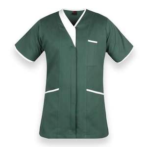 เครื่องแบบผ้าฝ้ายโพลีเอสเตอร์ทอสำหรับพนักงานในโรงพยาบาล - Product Image 4