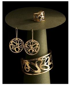 Pendientes de resina geométricos de moda de Europa y Estados Unidos, elegantes pendientes de joyería de gama alta al por mayor - Product Image 6