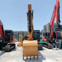 Excavatrice sur chenilles hydraulique Caterpillar 320D d'occasion, 20 tonnes, peinture brute, d'origine usine, pour travaux d'ingénierie, modèle CAT320D