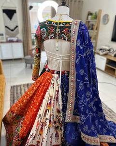New Designer Printed Lehenga Choli with Heavy Butter <b>Silk</b> <b>Fabric</b> Quick Dry Modern Style for Party Occasions-All Seasons Quality - Product Image 5