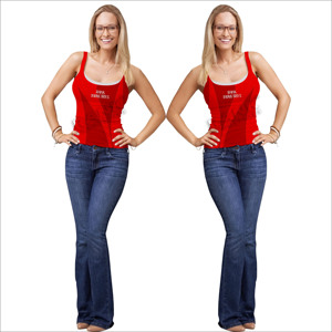 Camiseta sin mangas acanalada de algodón elástico para mujer, camiseta ajustada para gimnasio, yoga o atuendo diario, camiseta sin mangas suave para mujer - Product Image 2