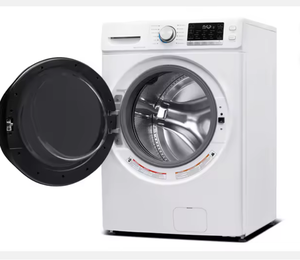 Lavadora y Secadora de Carga Frontal Blanca para Uso Doméstico, Lista para Usar - Product Image 2