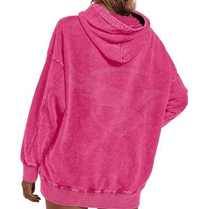Ropa de calle Sudaderas con capucha de lavado ácido hechas a medida Sudaderas con capucha de color personalizado Estilo único Sudadera con capucha de lavado ácido para la venta - Product Image 4