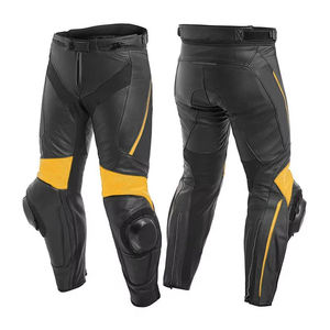 Pantalones de Motocross de Alta Calidad para Hombre, Personalizados, de Cuero, Impermeables, Ajuste Delgado, Venta al Por Mayor - Product Image 1