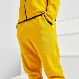 ชุดวอร์มสองชิ้นสำหรับผู้ชายชุด100% ไนลอนแบบมีฮู้ดและซิปชุดกันลมแบบสั้นระบายอากาศได้ดีดีไซน์ใหม่ - Product Image 5