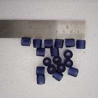 Perles de verre facettées russes sur mesure en taille 12 mm, couleur bleu cobalt, idéales pour la revente par les magasins de perles