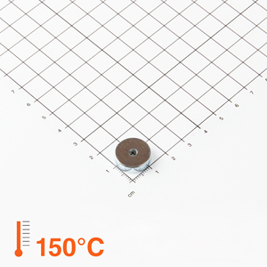 Gripper piatto in neodimio Ø16x4,5mm con svasatura conica fino a 150°C - Product Image 1