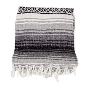 ผ้าห่มชาวเม็กซิกัน falsa ผ้าผสมอะคริลิคอตตอนออร์แกนิกทอมือแท้ - Product Image 1