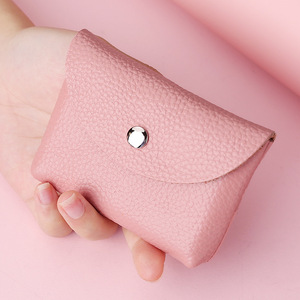 Premium Genuine Leather <b>Women</b> Wallet Real Leather <b>Women</b> <b>Purse</b> Single Layer <b>Large</b> Capacity Short Coin Cash Card Wallets Daily Use - Product Image 2