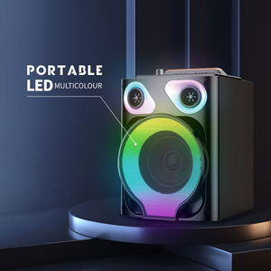 ABS-1406 numérique domestique d'excellente qualité acoustique haut-parleur Bluetooth portable TWS avec éclairage LED RVB batterie de microphone USB - Product Image 5