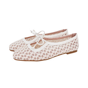 CHOOZII Nuova Collezione Moda Donna, <span class=keywords><strong>Scarpe</strong></span> Basse Mary Jane in <span class=keywords><strong>Rafia</strong></span> Beige Vintage con Fiocco, <span class=keywords><strong>Scarpe</strong></span> Casual Eleganti - Product Image 1