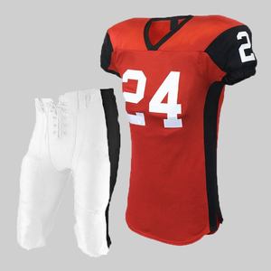 Conjunto de Jersey y pantalón de fútbol americano sublimado con ajuste moderno directo de fábrica, ideal para clubes escolares juveniles - Product Image 5