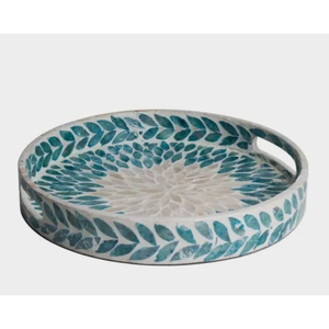 Vente en gros Plateaux de service en nacre Plateaux de service décoratifs de table de haute qualité pour le Ramadan - Product Image 2