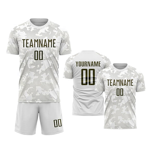 Meilleure vente ensemble de vêtements de sport pour hommes col rond France Football Jersey Shorts 100% Polyester haute qualité nouvelles fonctionnalités Logo imprimé - Product Image 5