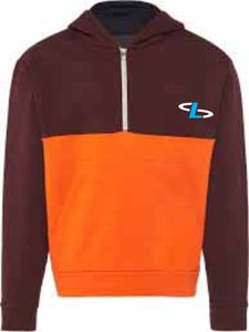 Haute qualité Logo personnalisé étiquette 500gsm poids lourd pull à capuche 100% coton épaules tombantes surdimensionné hommes Boxy à capuche - Product Image 6