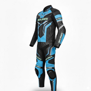 Combinaison de moto en cuir de qualité supérieure, combinaison de motocross, combinaison de course de moto personnalisée, respirante, coupe-vent - Product Image 3