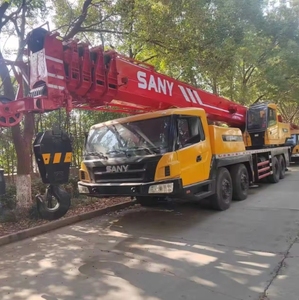 มือสอง Sany รถเครน STC50ตัน50Ton รถบรรทุกไฮดรอลิกติดเครนพร้อมส่วนประกอบเครื่องยนต์และมอเตอร์หลัก - Product Image 5