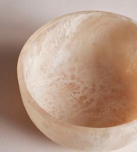 Faizacraft-Cuencos de resina para mesa de cocina, cuencos para mezclar frutas, decoración del hogar, diseño de flores redondas - Product Image 2